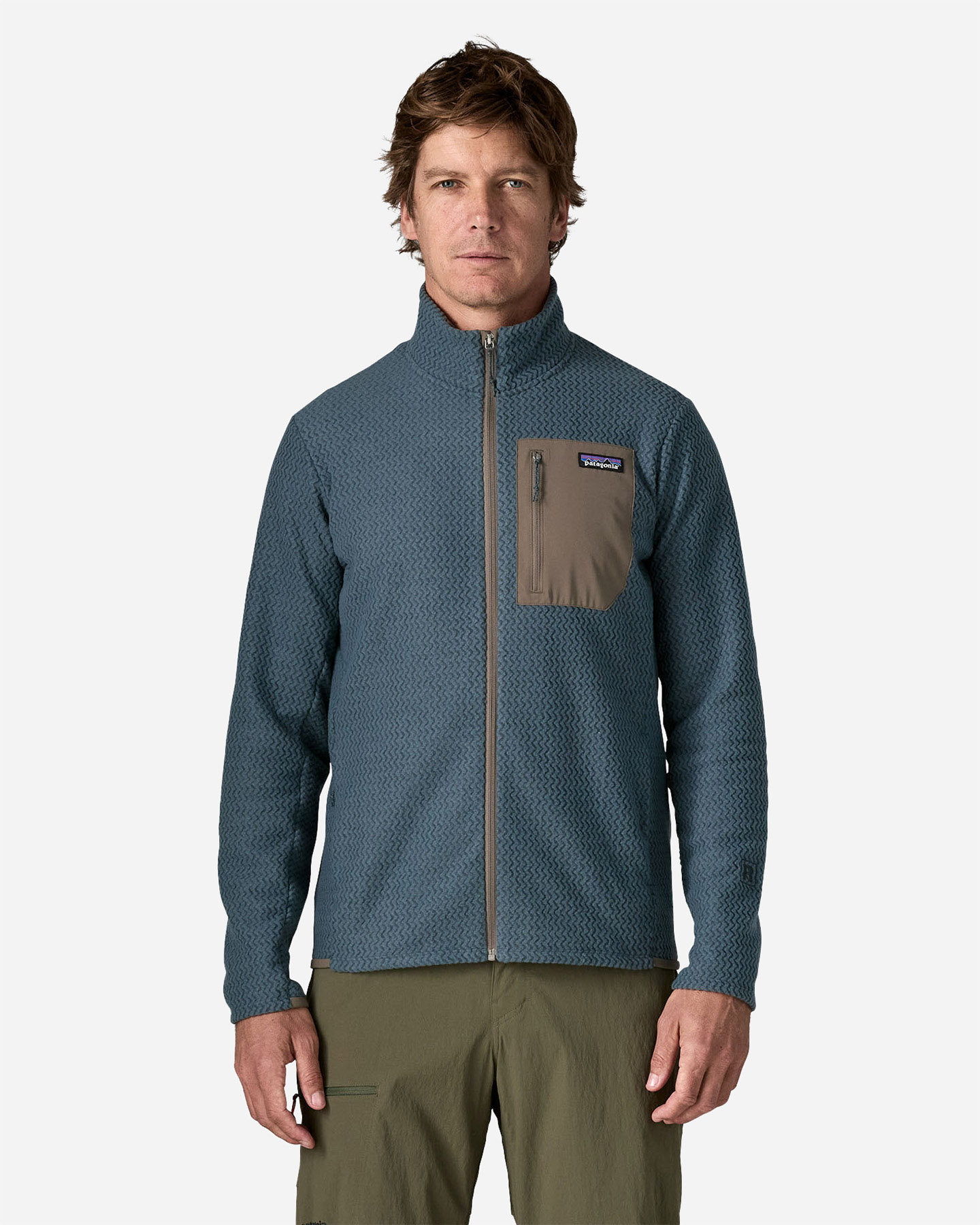 Giacca outdoor PATAGONIA R1 AIR M - Blu - 1 | Cisalfa Sport