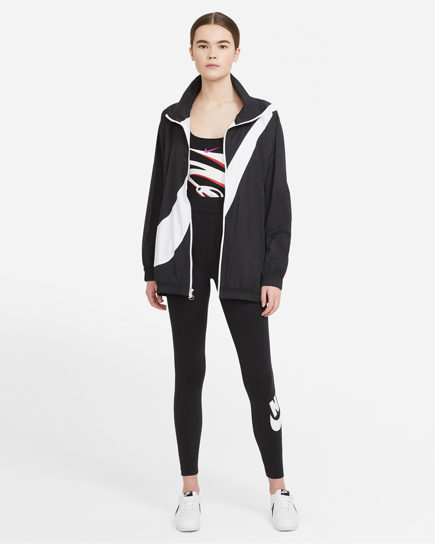 Leggings NIKE JSTRETCH FUTURA W - Nero - 4 | Cisalfa Sport