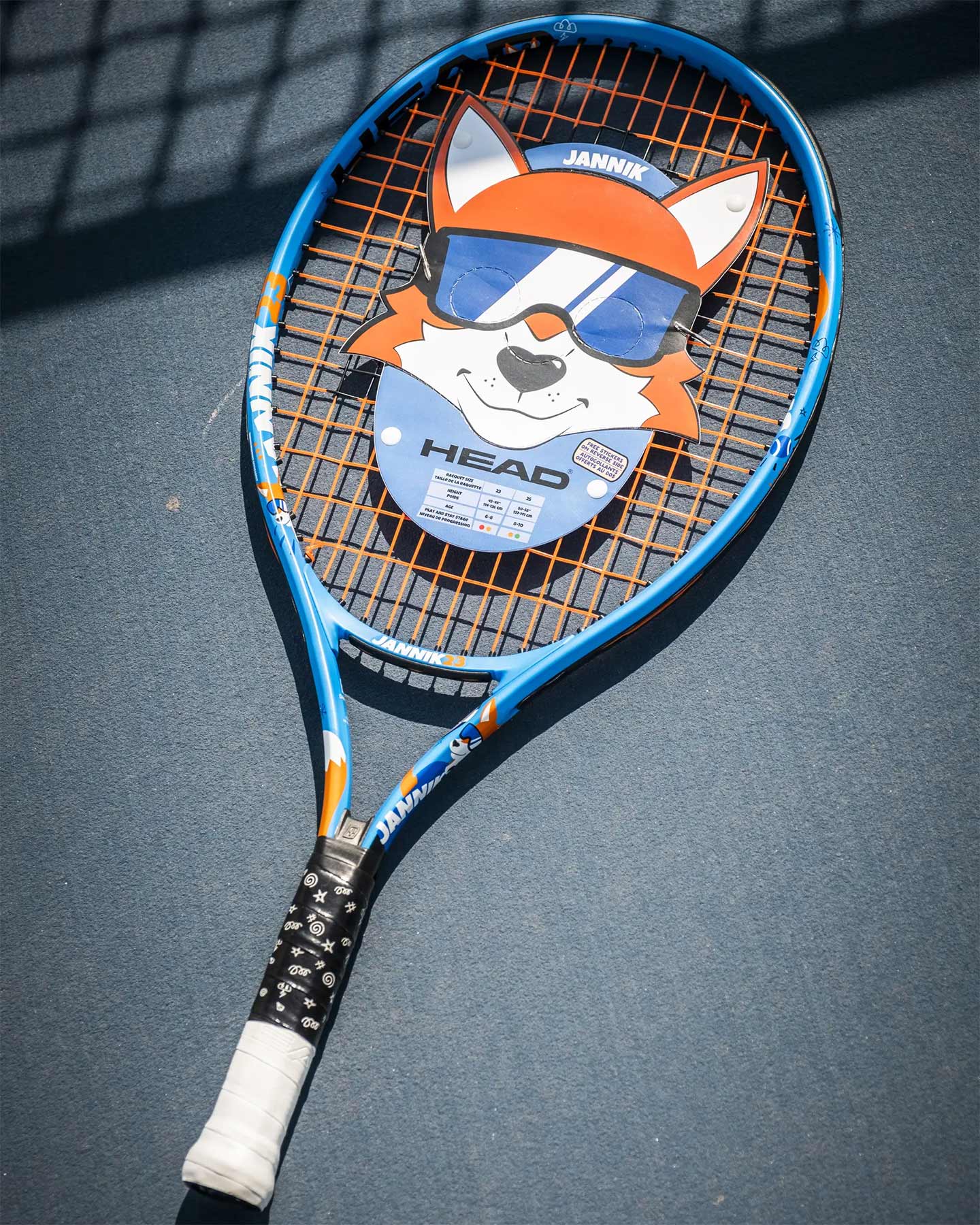 Racchetta tennis HEAD JANNIK 23 JR - Blu - 2 | Cisalfa Sport
