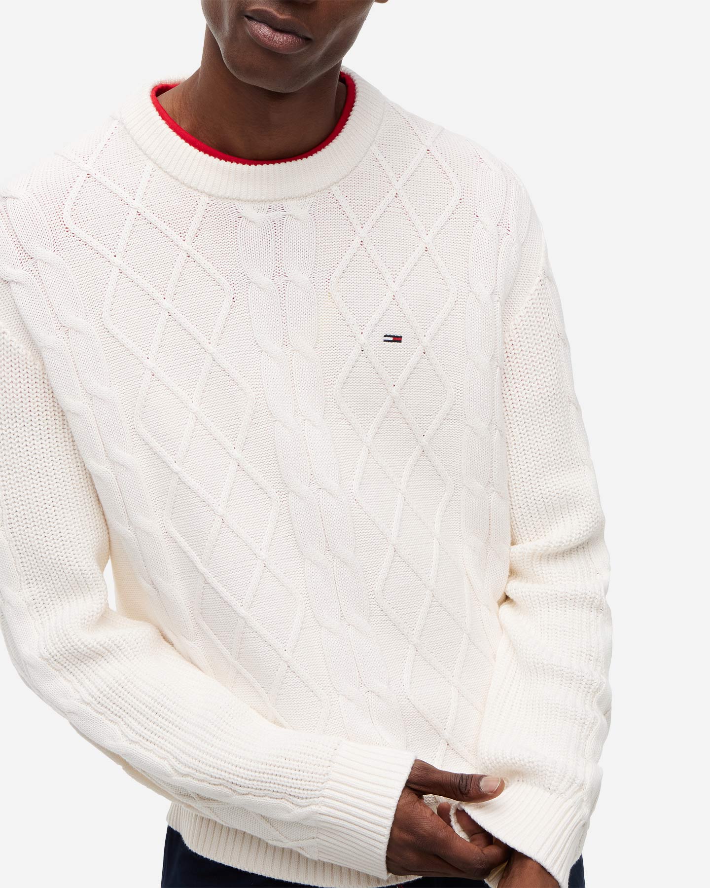 Maglione TOMMY HILFIGER CABLE M - Beige - 4 | Cisalfa Sport