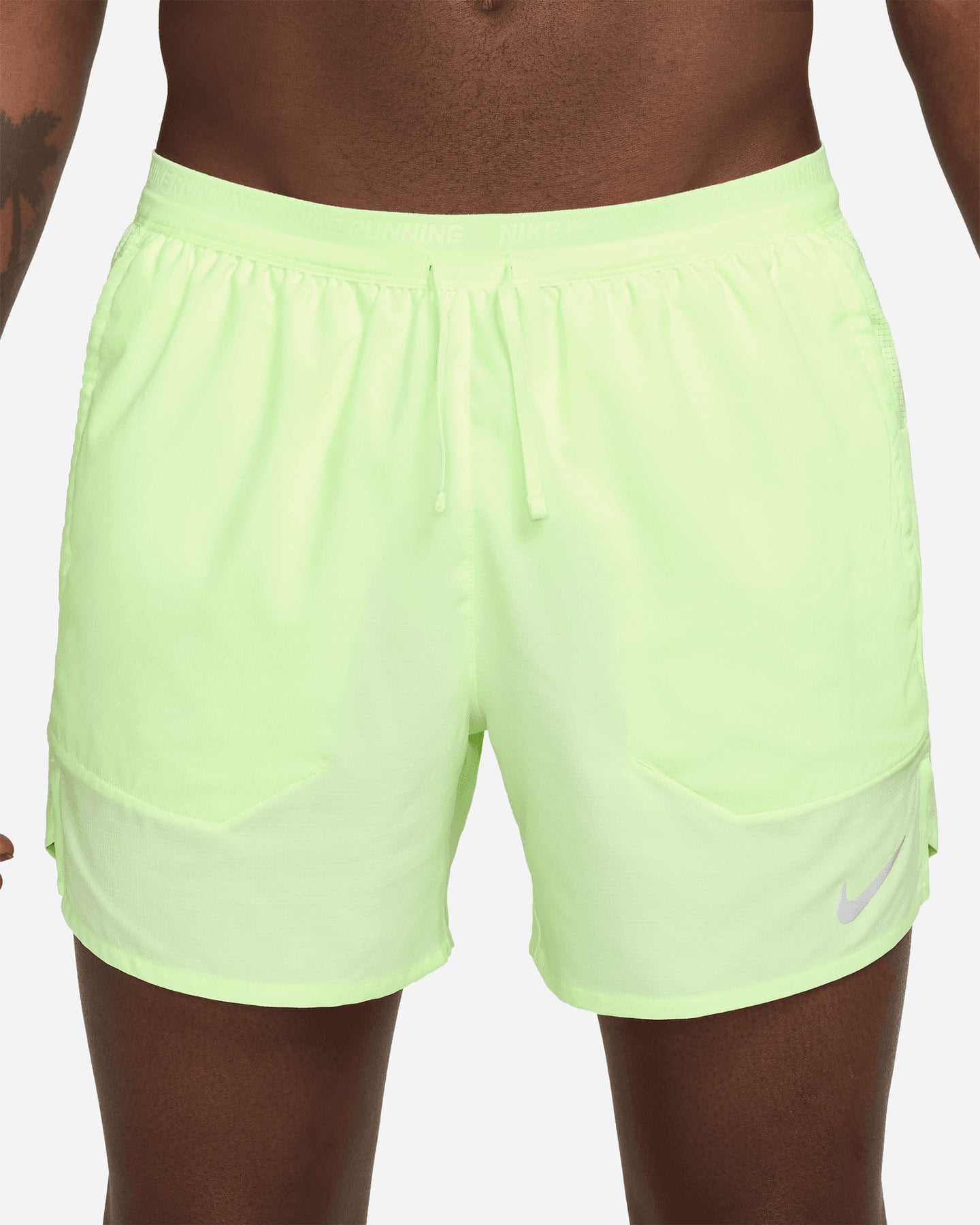 Short running NIKE STRIDE M - Giallo - 1 | Cisalfa Sport