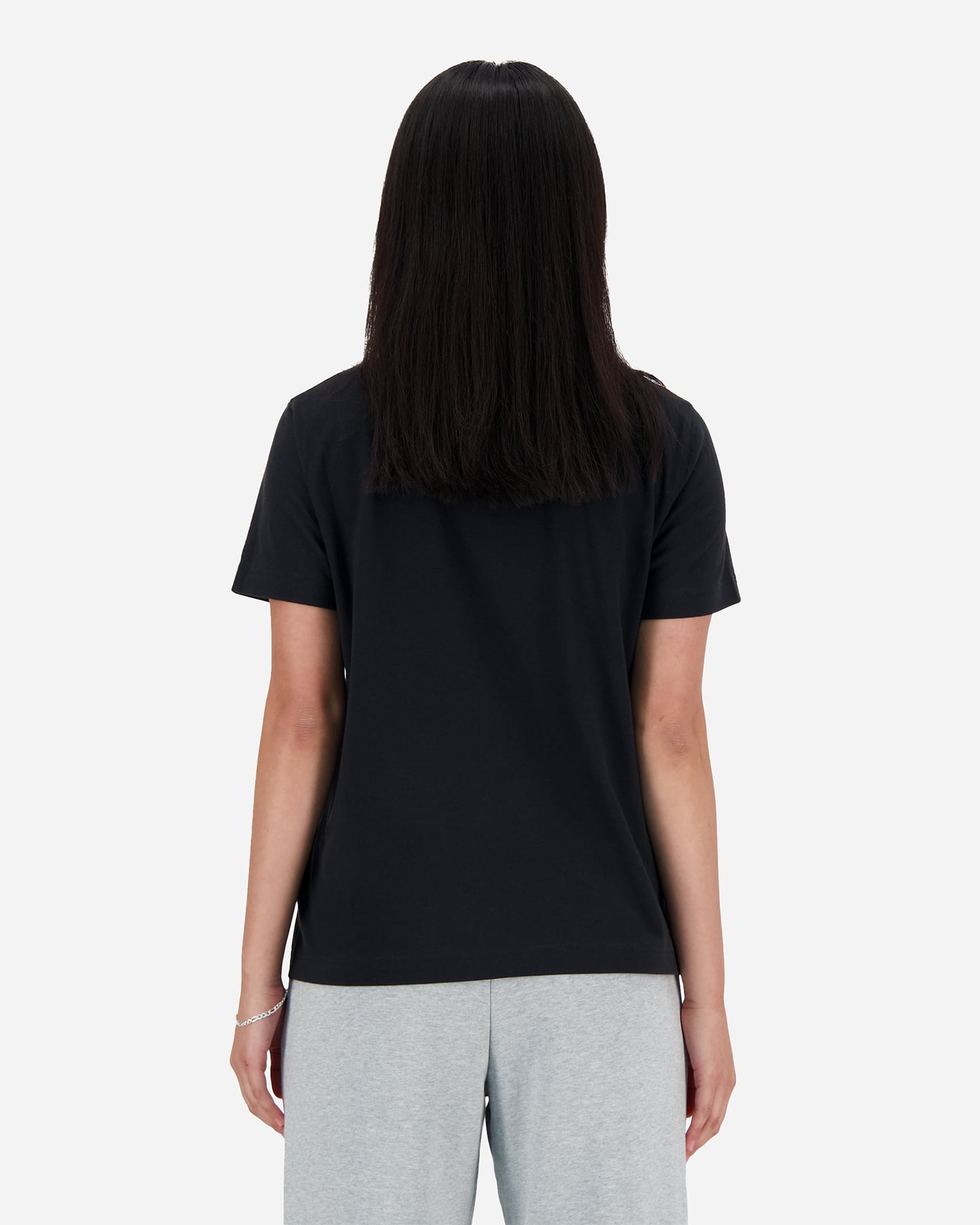 T-shirt NEW BALANCE JERSEY ESSENTIALS W - Nero - 2 | Cisalfa Sport