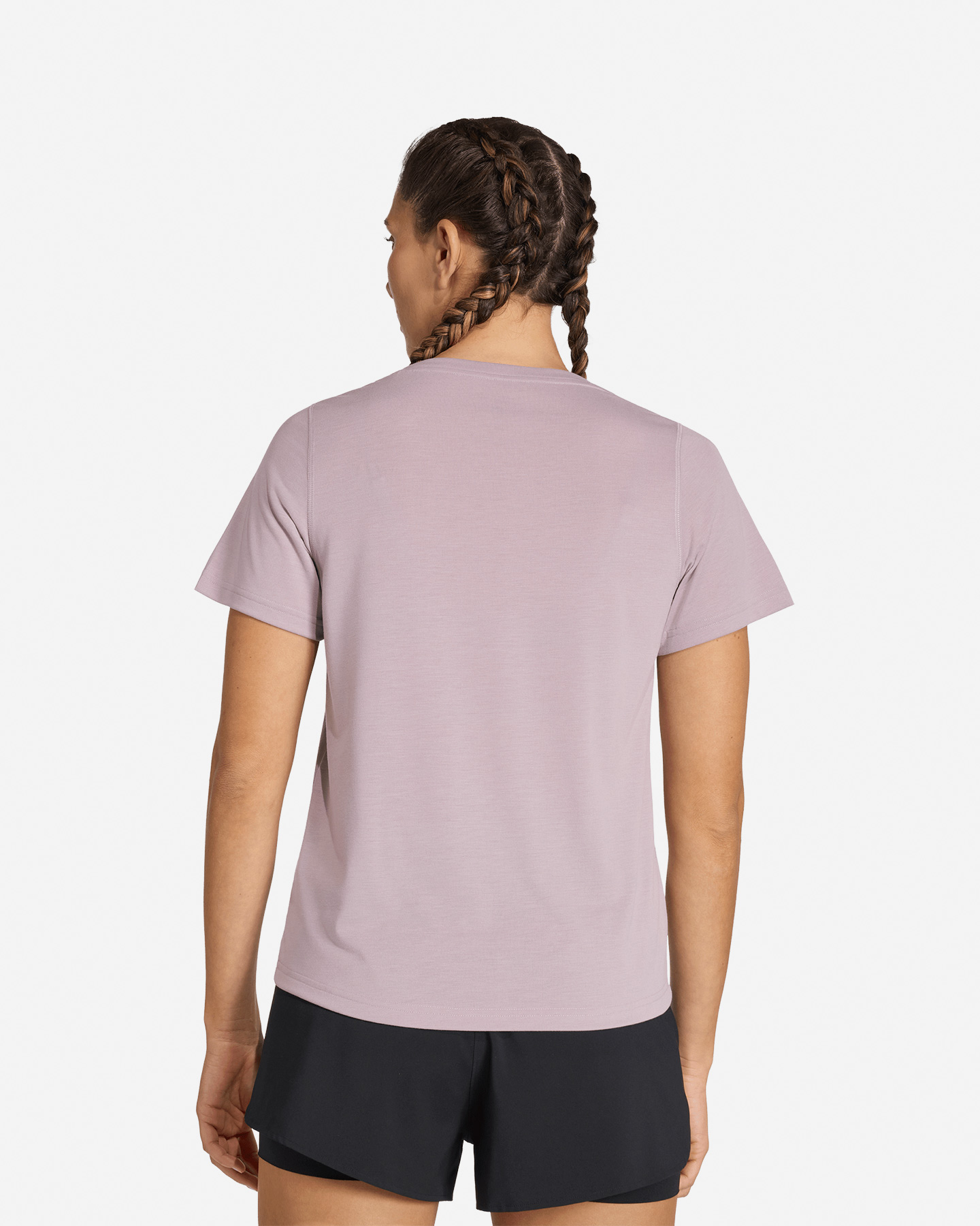 T-shirt training ADIDAS ESSENTIALS SMALL LOGO W - Rosa - 2 | Cisalfa Sport