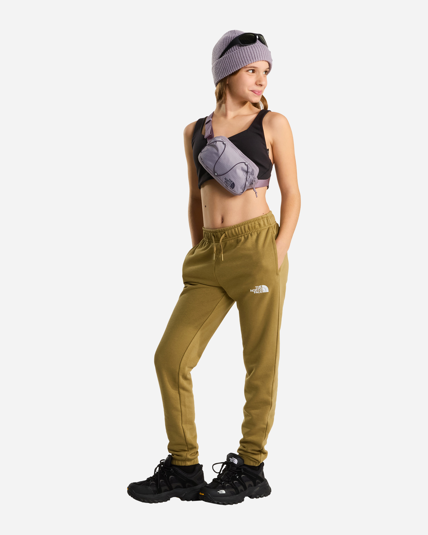 Pantalone THE NORTH FACE SIMPLE DOME LIGHT JR - Verde - 5 | Cisalfa Sport