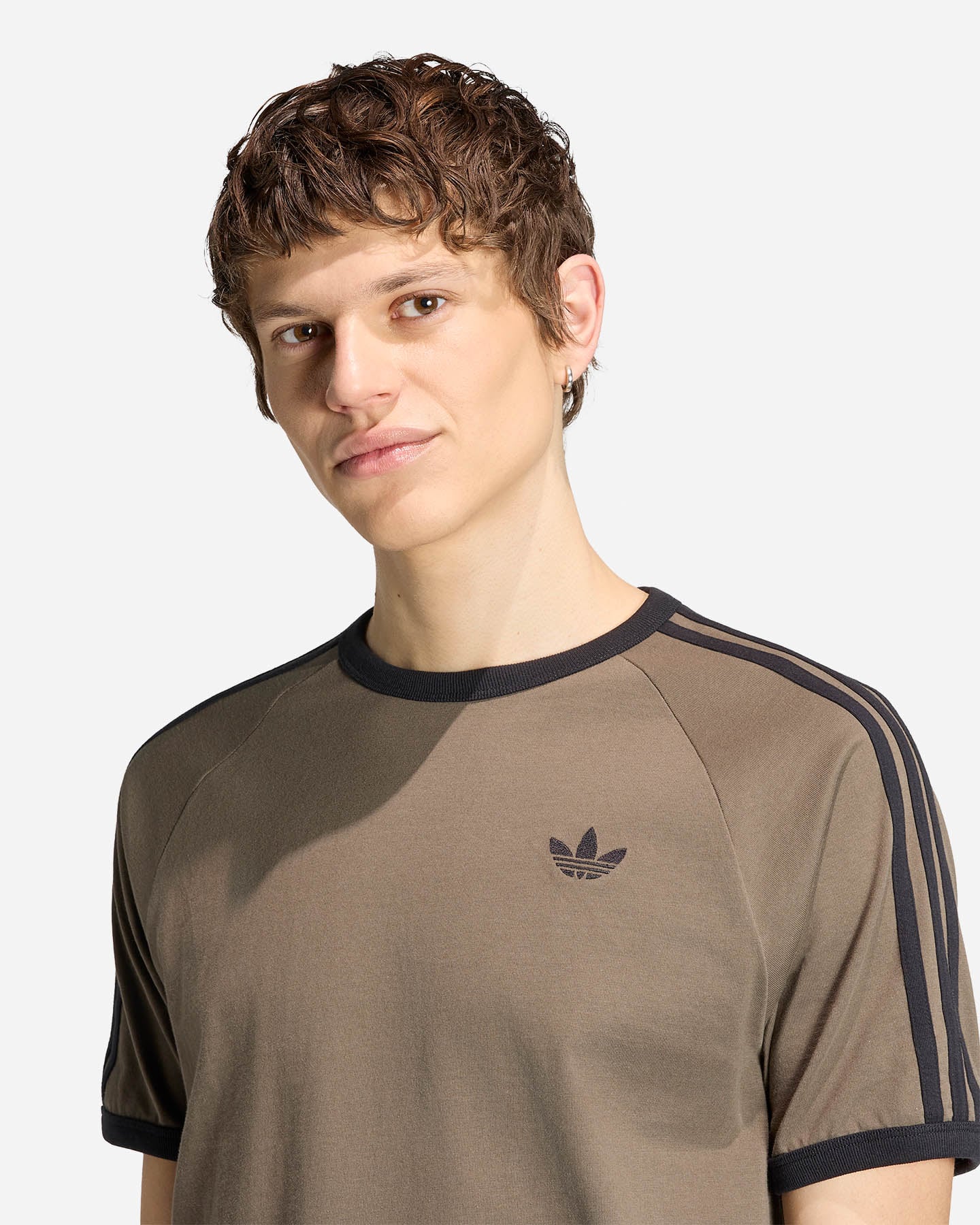 T-shirt ADIDAS ORIGINALS 3STRIPES M - Verde - 4 | Cisalfa Sport