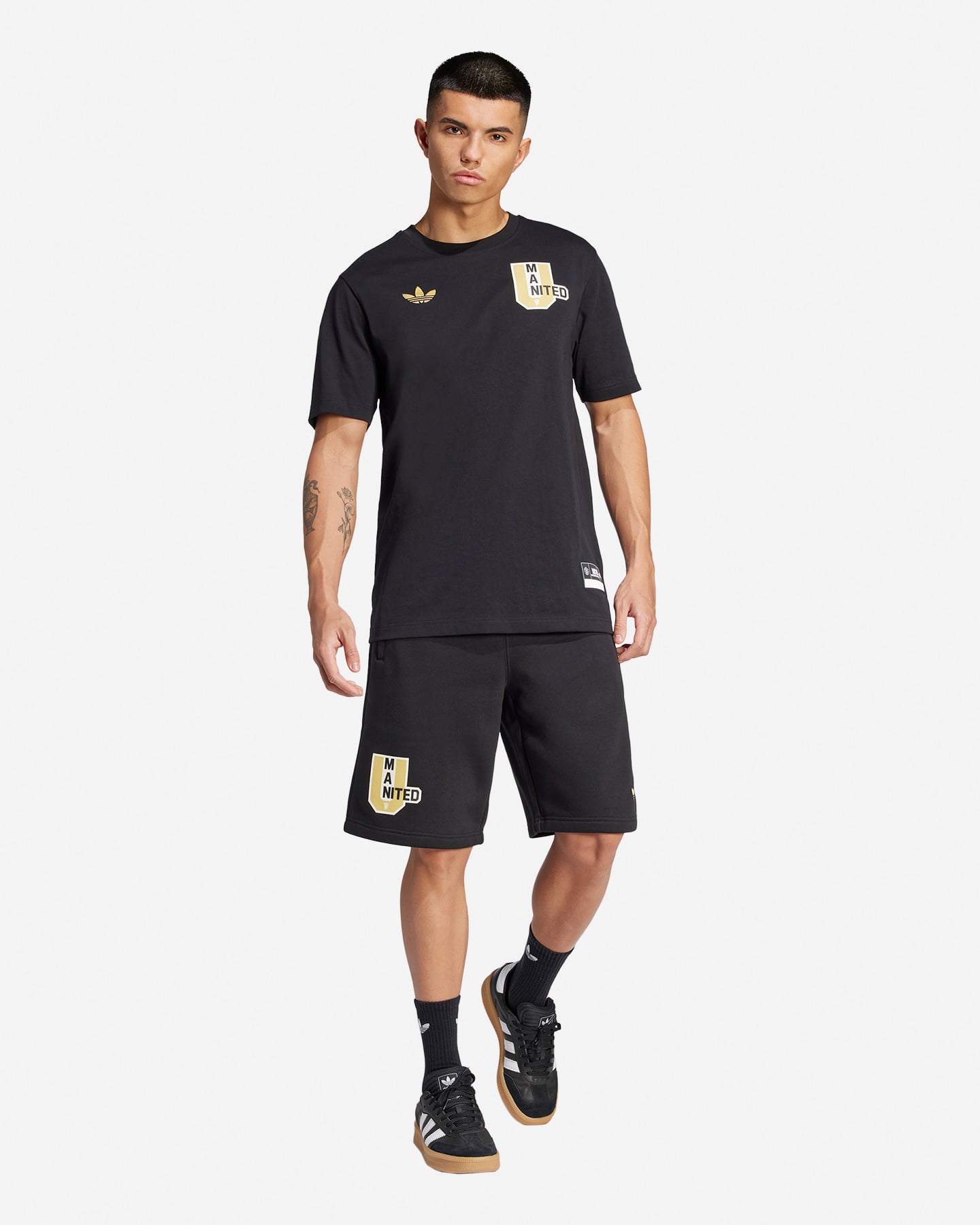 Abbigliamento calcio ufficiale ADIDAS MANCHESTER UNITED FC VRCT OG M - Nero - 4 | Cisalfa Sport