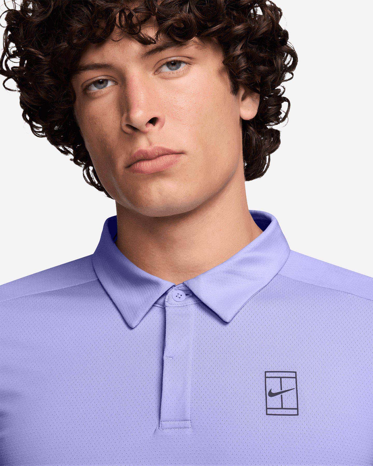 Polo tennis NIKE JANNIK M - Viola - 2 | Cisalfa Sport