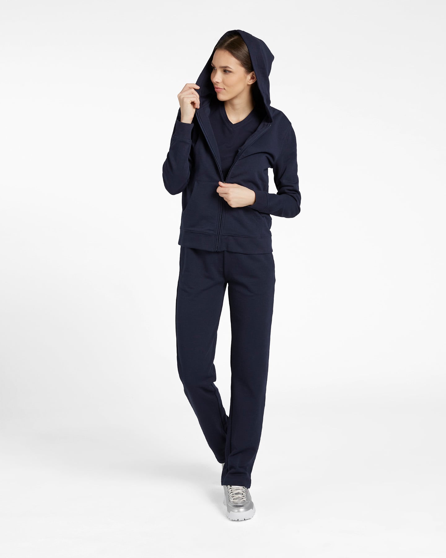 Felpa ABC BASIC W - Blu - 1 | Cisalfa Sport