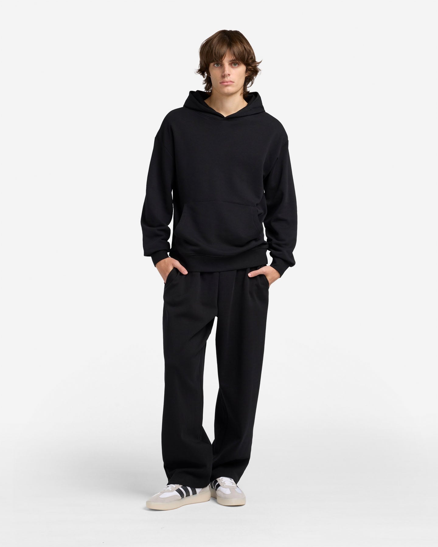 Felpa ABC BASIC ATHLETIC M - Nero - 4 | Cisalfa Sport