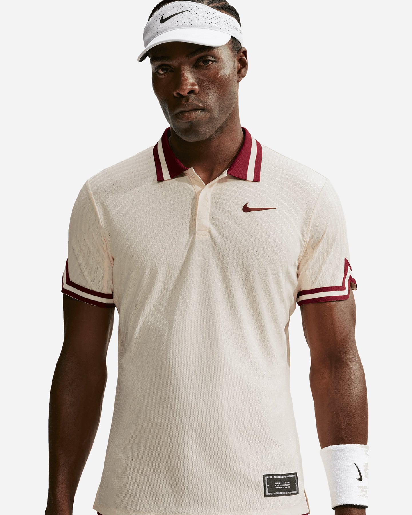 Polo tennis NIKE JANNIK AF SLAM M - Bianco - 3 | Cisalfa Sport