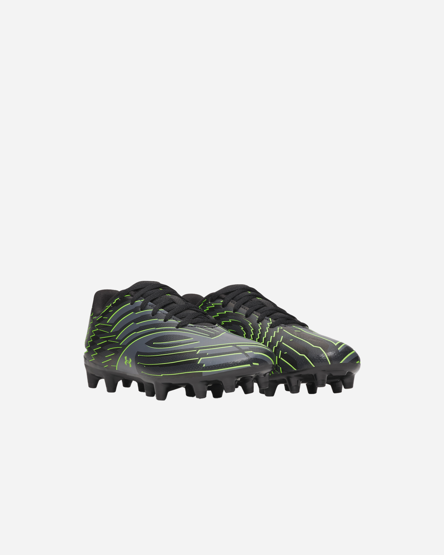 Scarpe calcio UNDER ARMOUR SHADOW CLUB 4 FG JR - Nero - 1 | Cisalfa Sport
