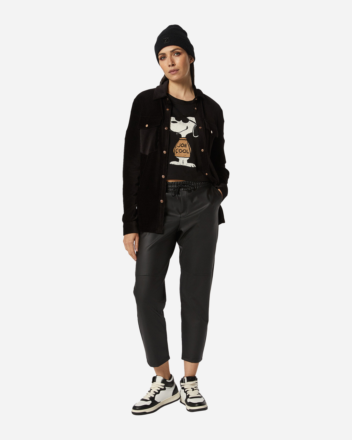 T-shirt FREDDY CROP W - Nero - 1 | Cisalfa Sport