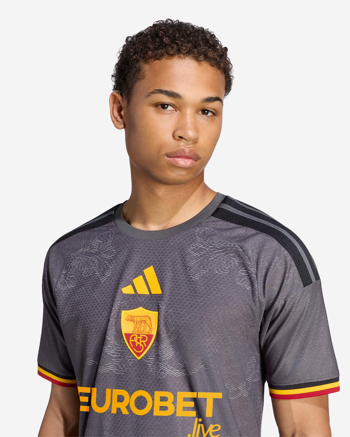 Maglia calcio ufficiale ADIDAS AS ROMA 3RD 26-27 M - 5 | Cisalfa Sport
