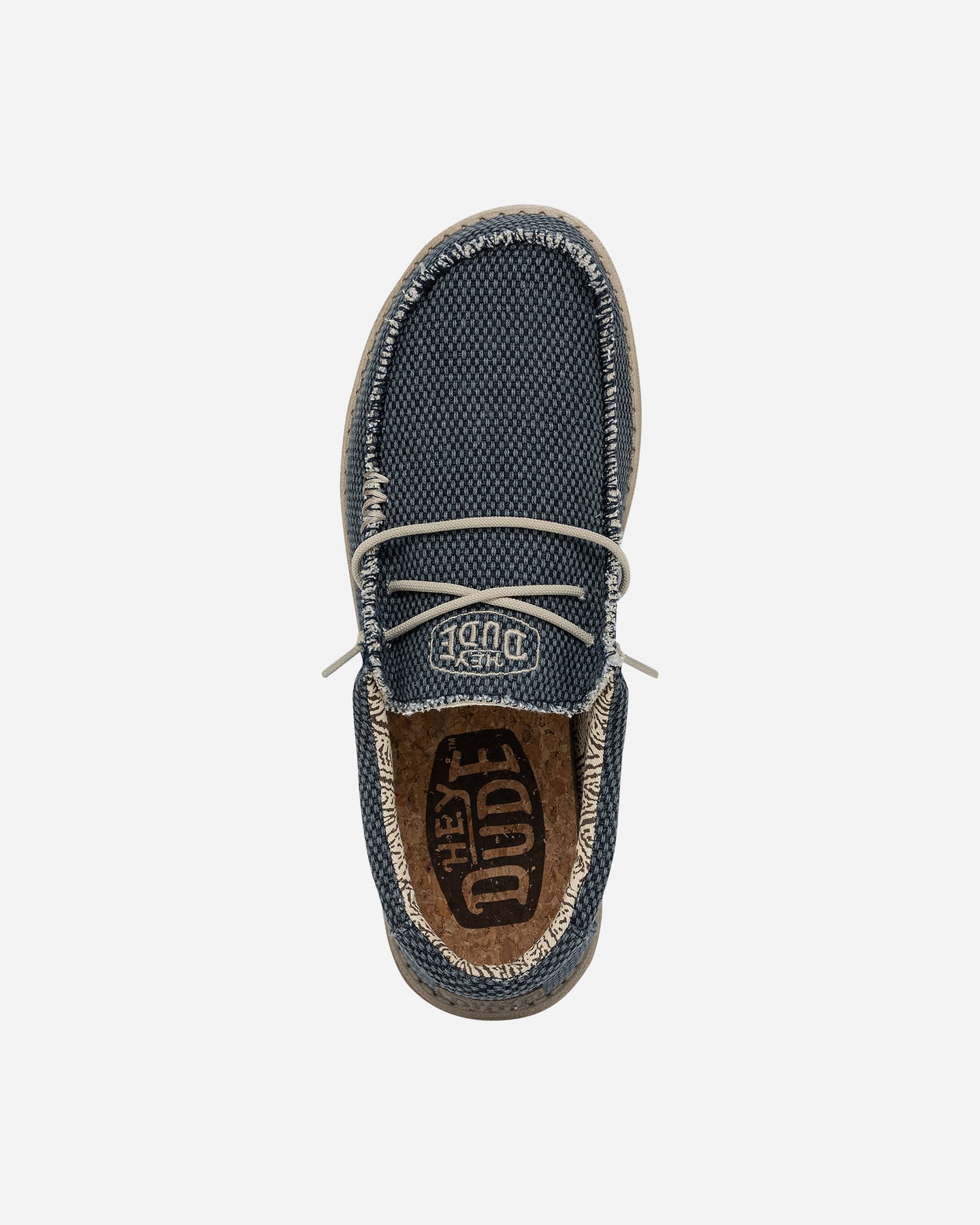 Scarpe urban HEYDUDE WALLY BRAIDED M - Blu Navy - 2 | Cisalfa Sport