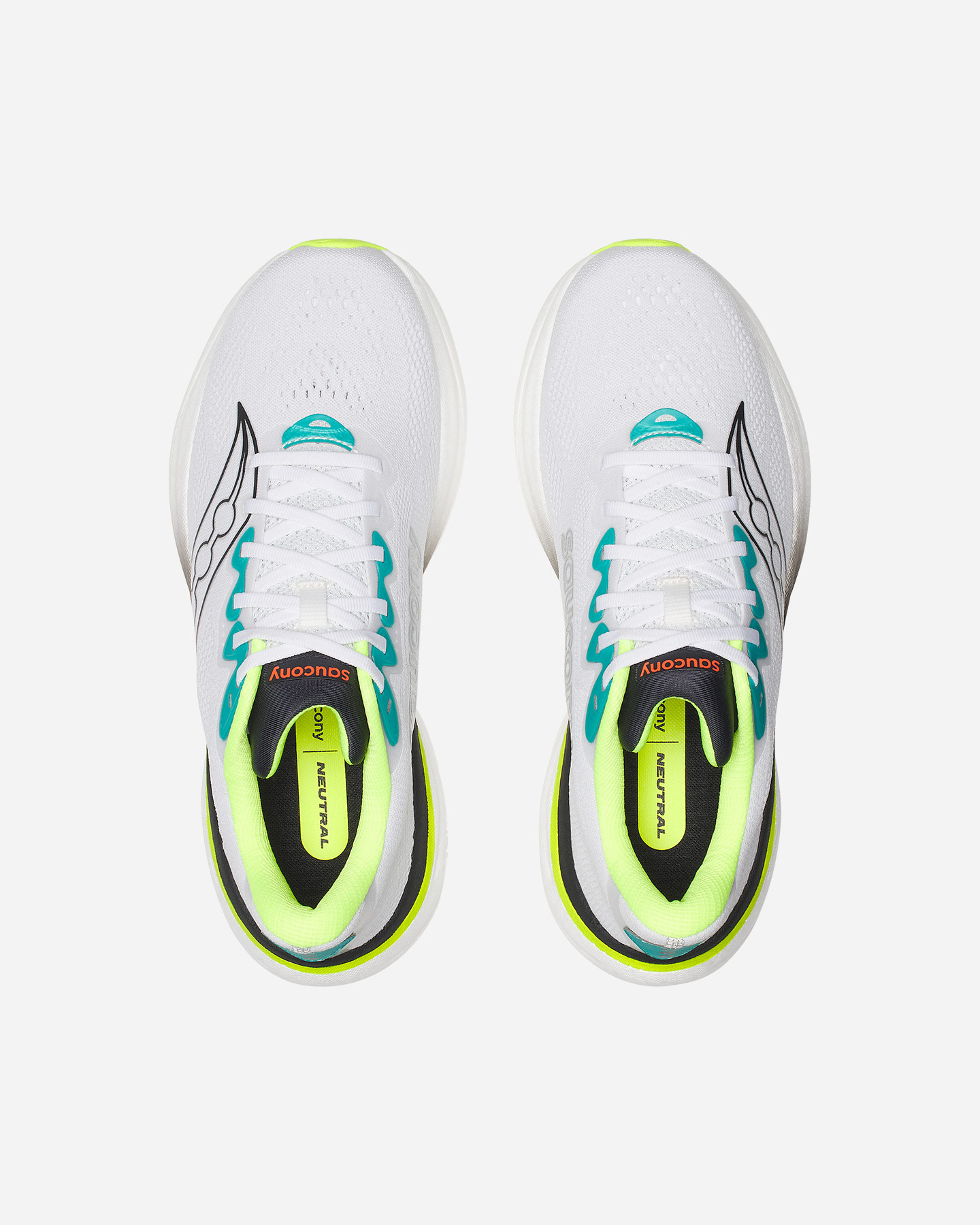 Scarpe running SAUCONY RIDE 19 M - Bianco - 3 | Cisalfa Sport