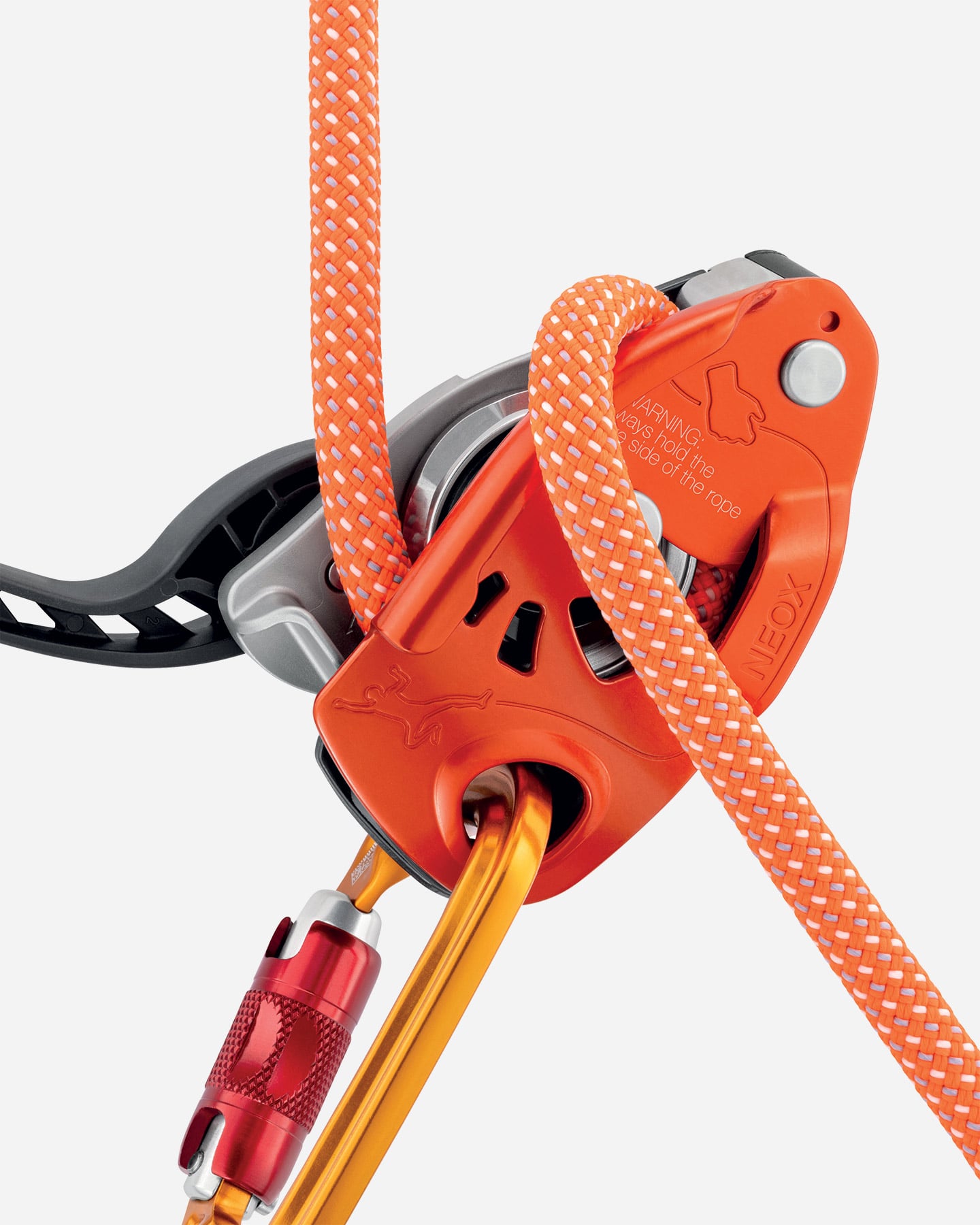 Discensore PETZL NEOX  - Arancione - 2 | Cisalfa Sport