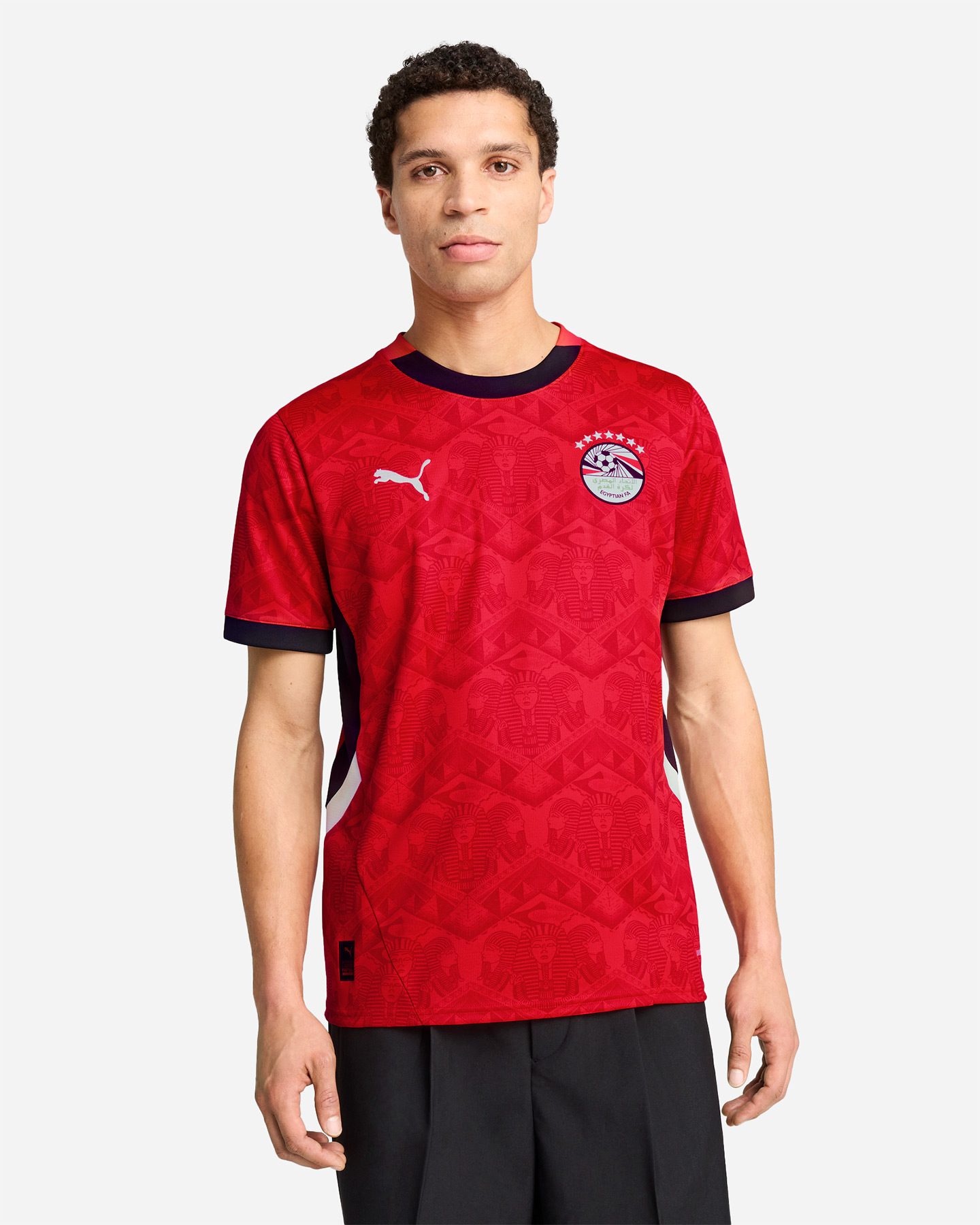 Maglia calcio ufficiale PUMA EGITTO HOME REPLICA M - Color mix - 2 | Cisalfa Sport